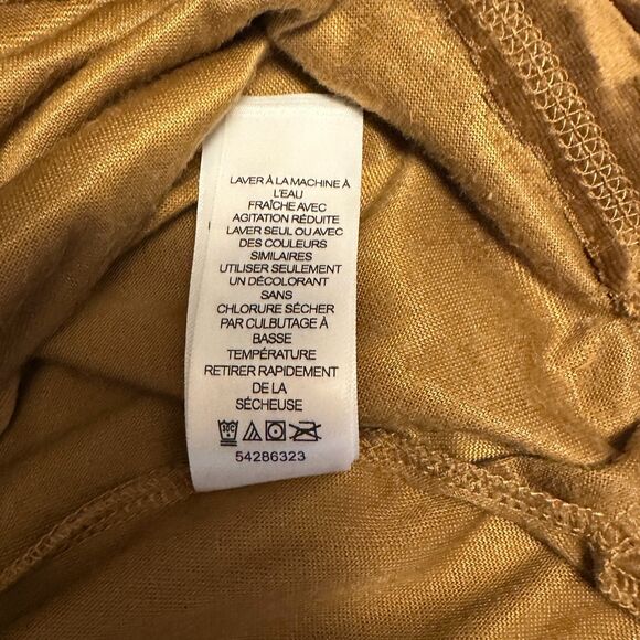 NWT Woman Within Velour Plush Tunic Toffee Brown Comfy Sweatshirt Soft 2X 26/28 - Picture 10 of 10